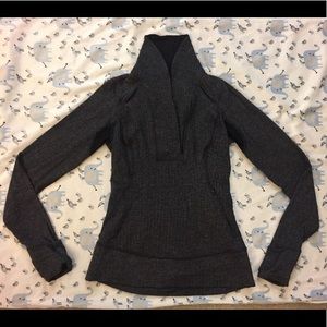 Lululemon Think Fast Pullover (Herringbone) sz2